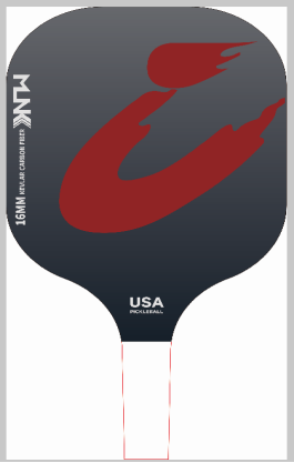 MK-121 Carbon Fiber Pickleball Paddle