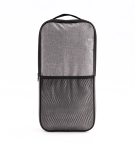 Grey 400D Polyester Pickleball Paddle Bag 150g 更换球拍面图并简化底部 21 277x300